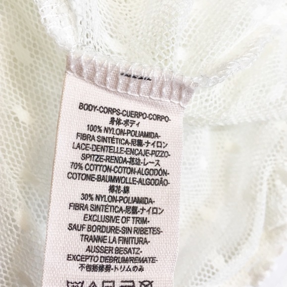 Free People White Lace Modern Romance Blouse - Picture 5 of 6